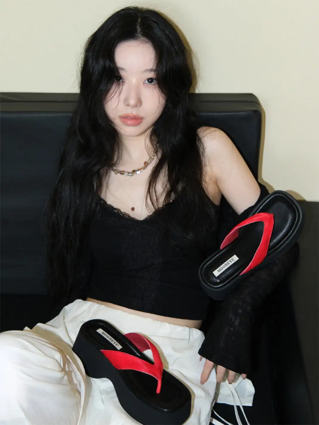 Mooreyu | Platform Flip-Flops