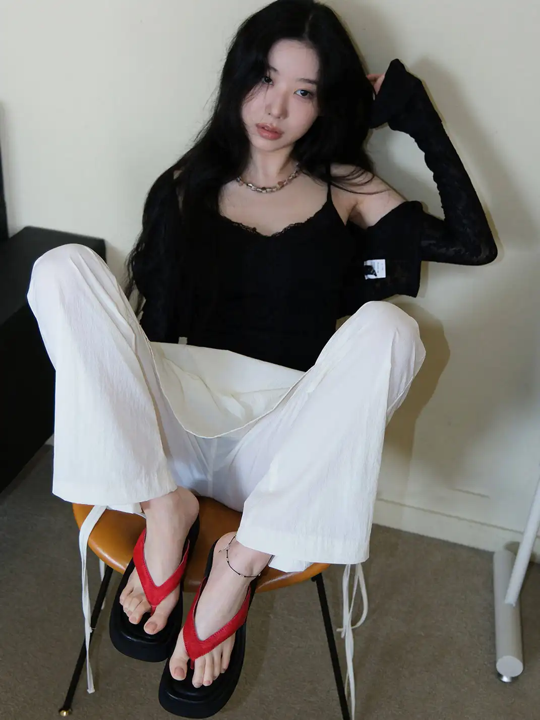 Mooreyu | Platform Flip-Flops