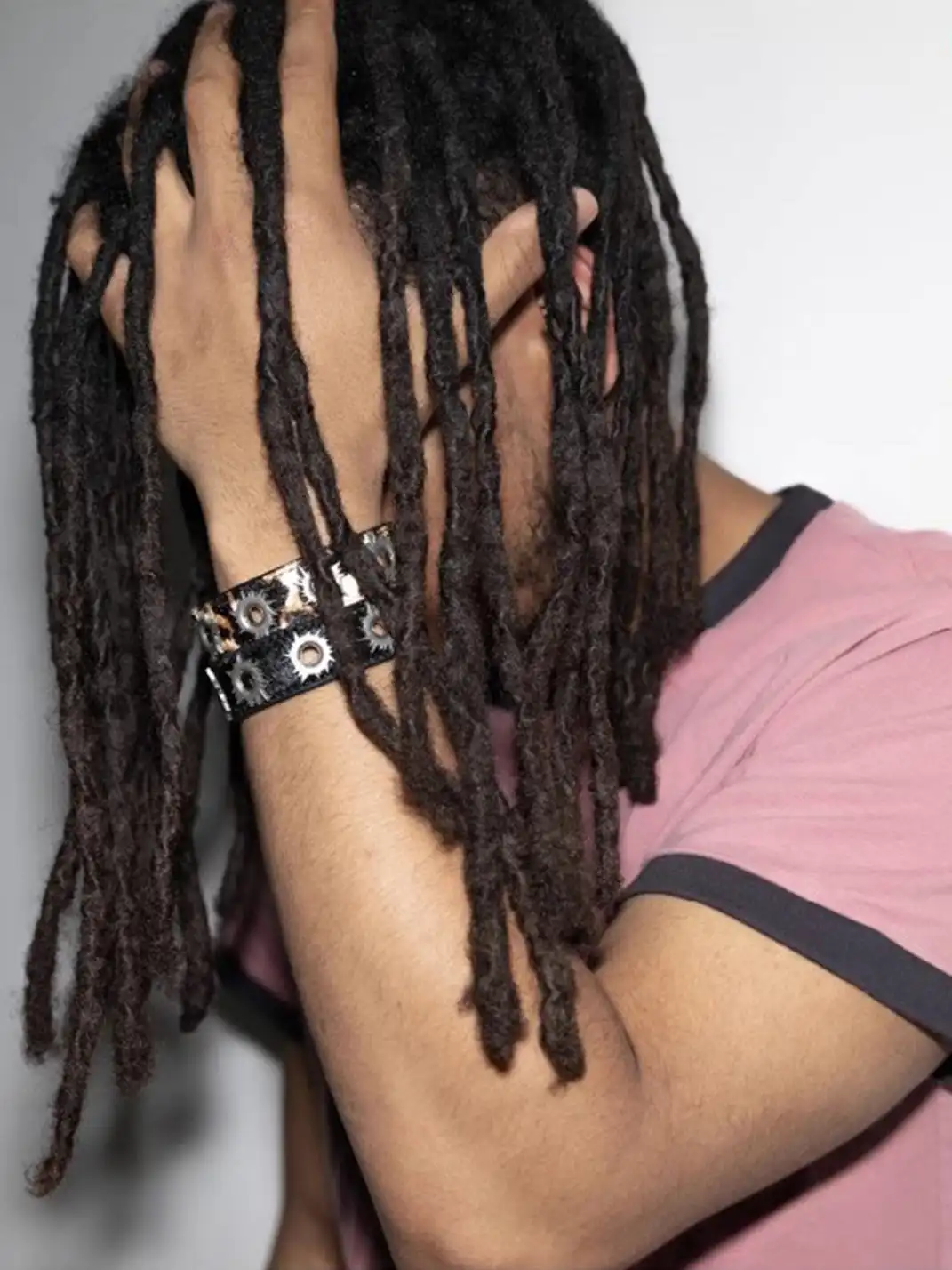 Roman Catcher | Genuine Leather Bullet Hole Bracelet