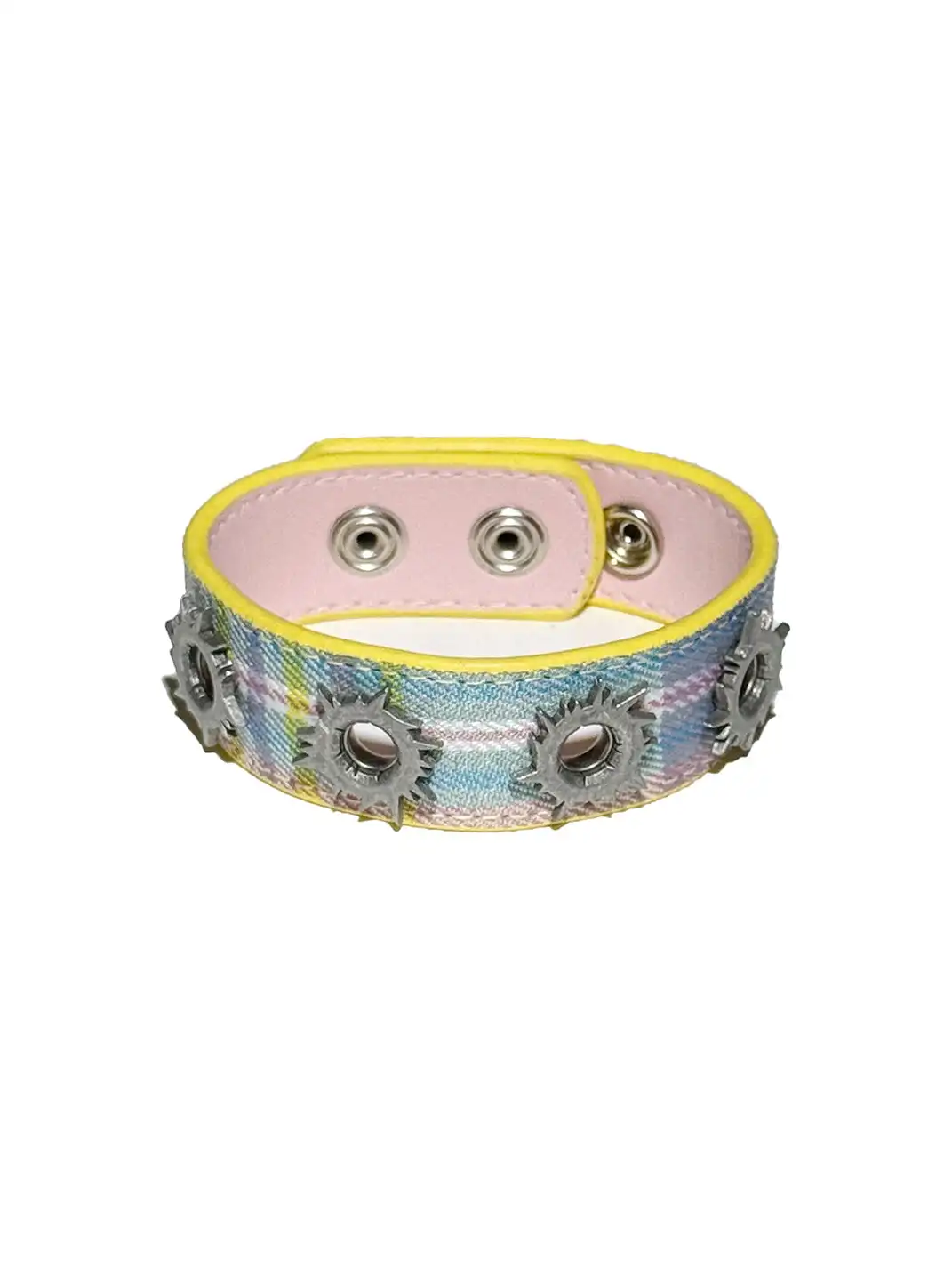 Roman Catcher | Genuine Leather Bullet Hole Bracelet