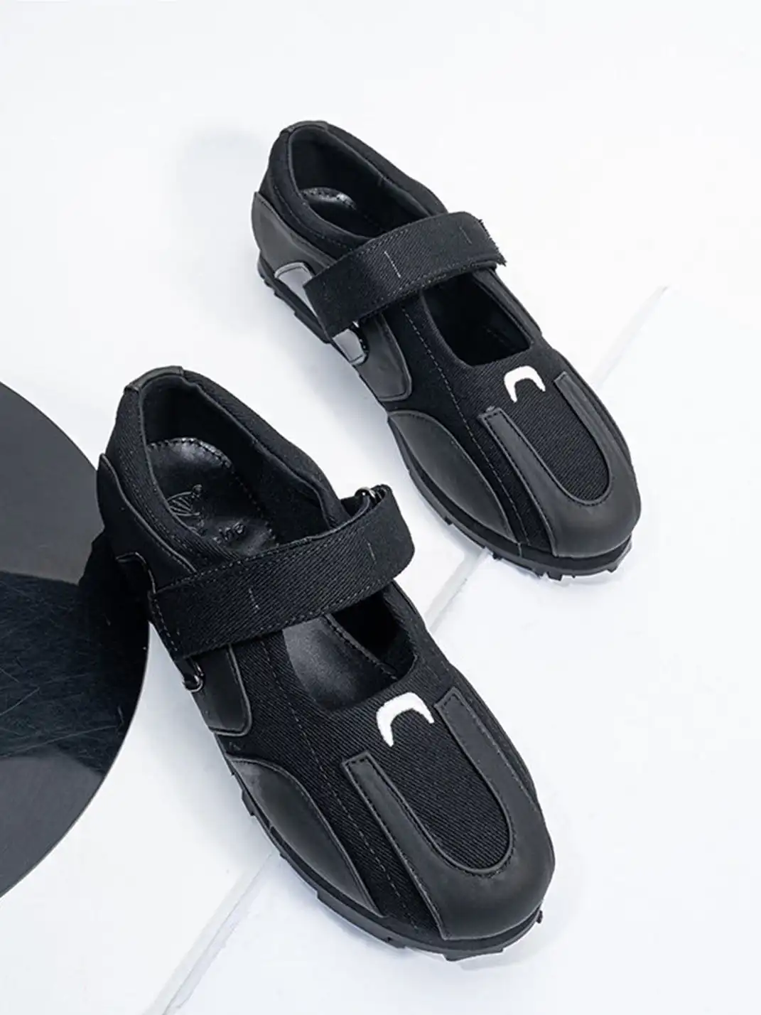 SISTER CURIE | Velcro Beaded Ballet Shoes