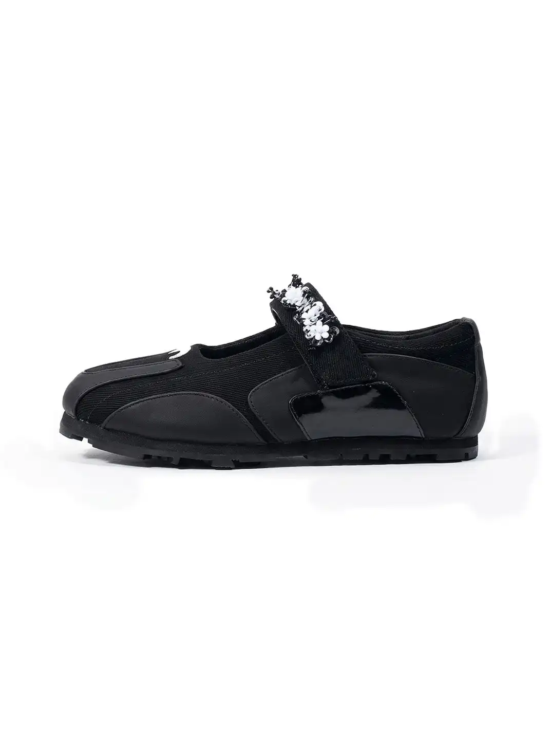 SISTER CURIE | Velcro Beaded Ballet Shoes