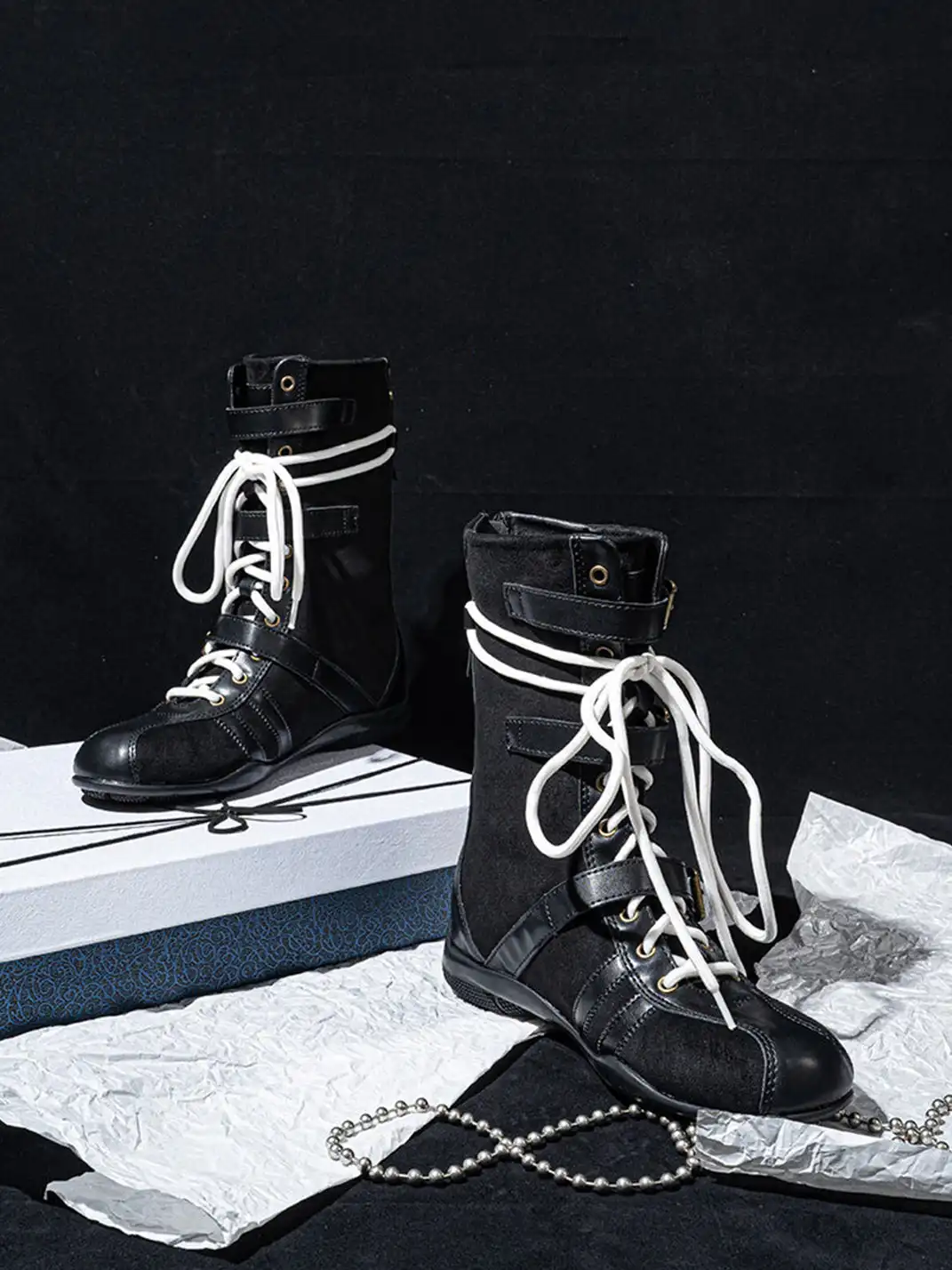 SISTER CURIE | 6cm Mid-Calf Martin Boots