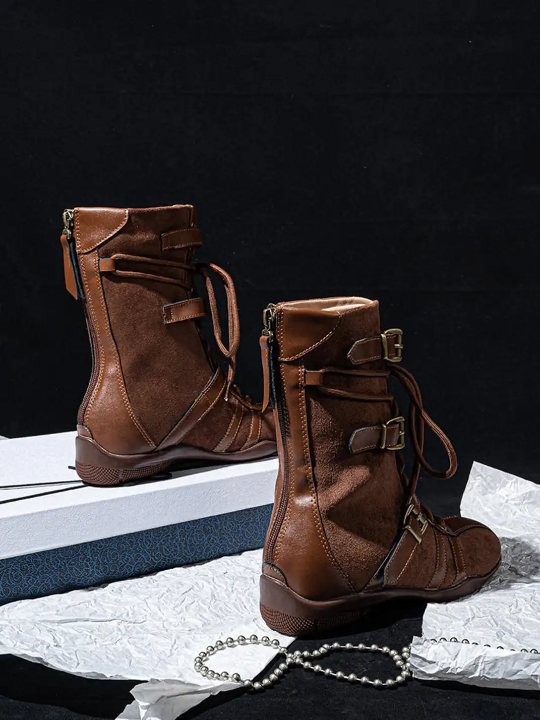 SISTER CURIE | 6cm Mid-Calf Martin Boots