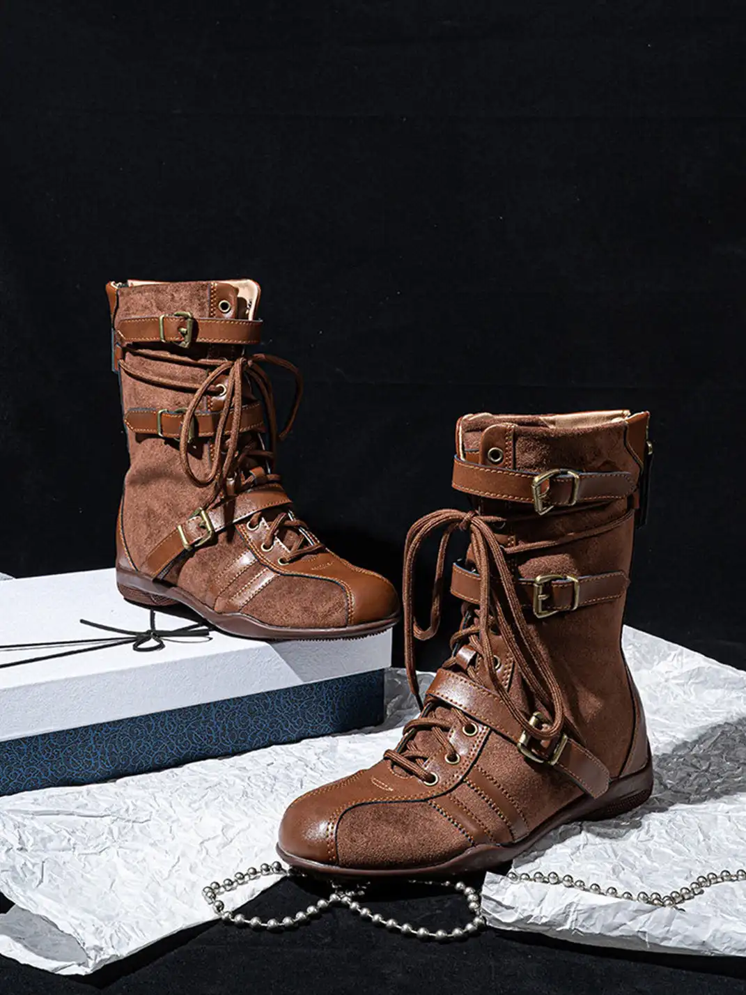 SISTER CURIE | 6cm Mid-Calf Martin Boots