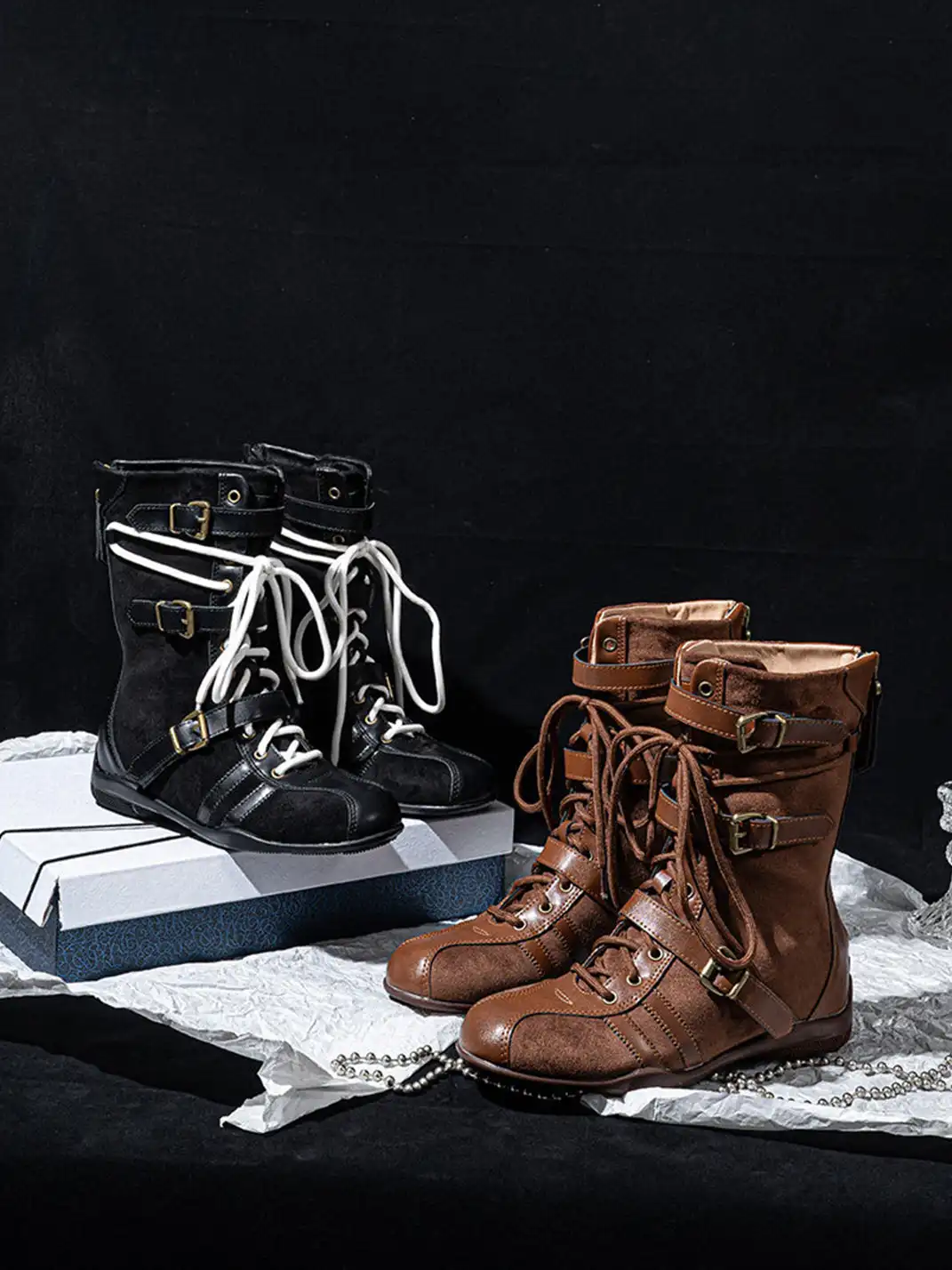SISTER CURIE | 6cm Mid-Calf Martin Boots