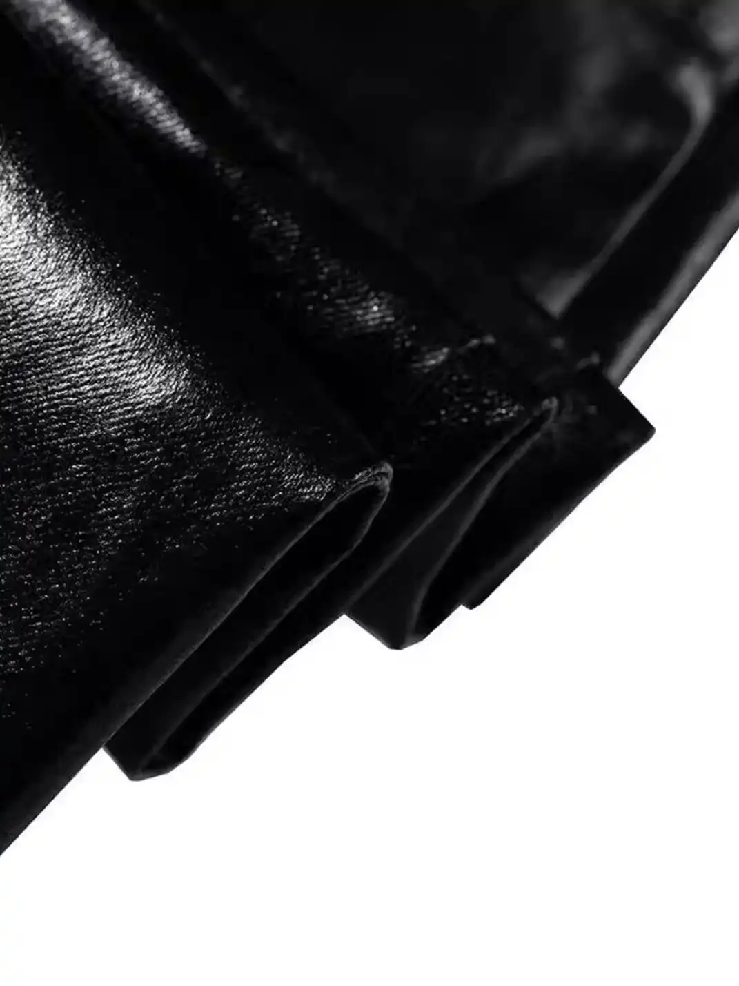 CandyCash | Glossy Patent Leather Flared Jeans