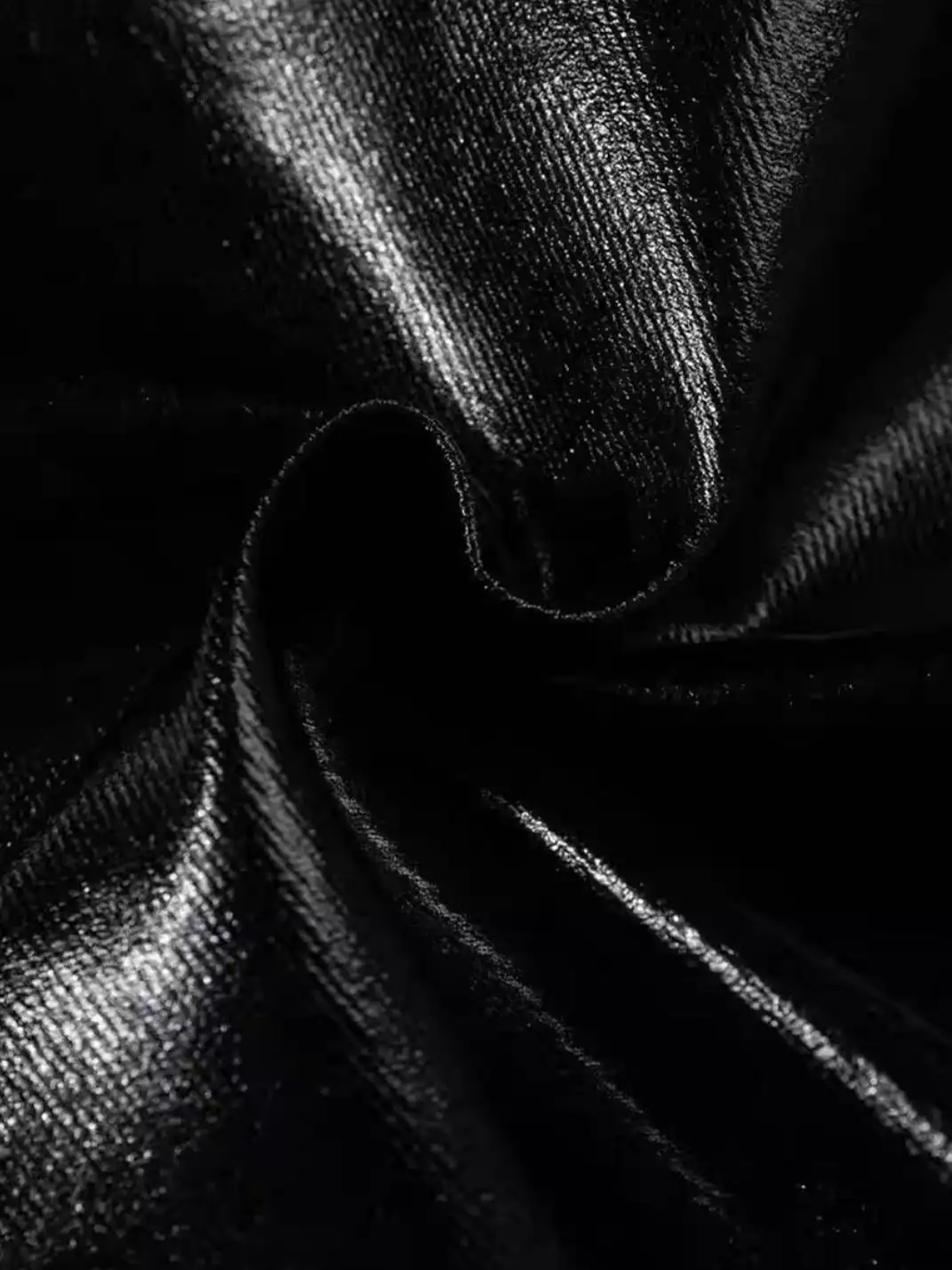 CandyCash | Glossy Patent Leather Flared Jeans