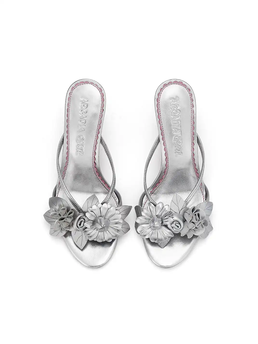 Arcadiagyal | Floral High-Heeled Sandals