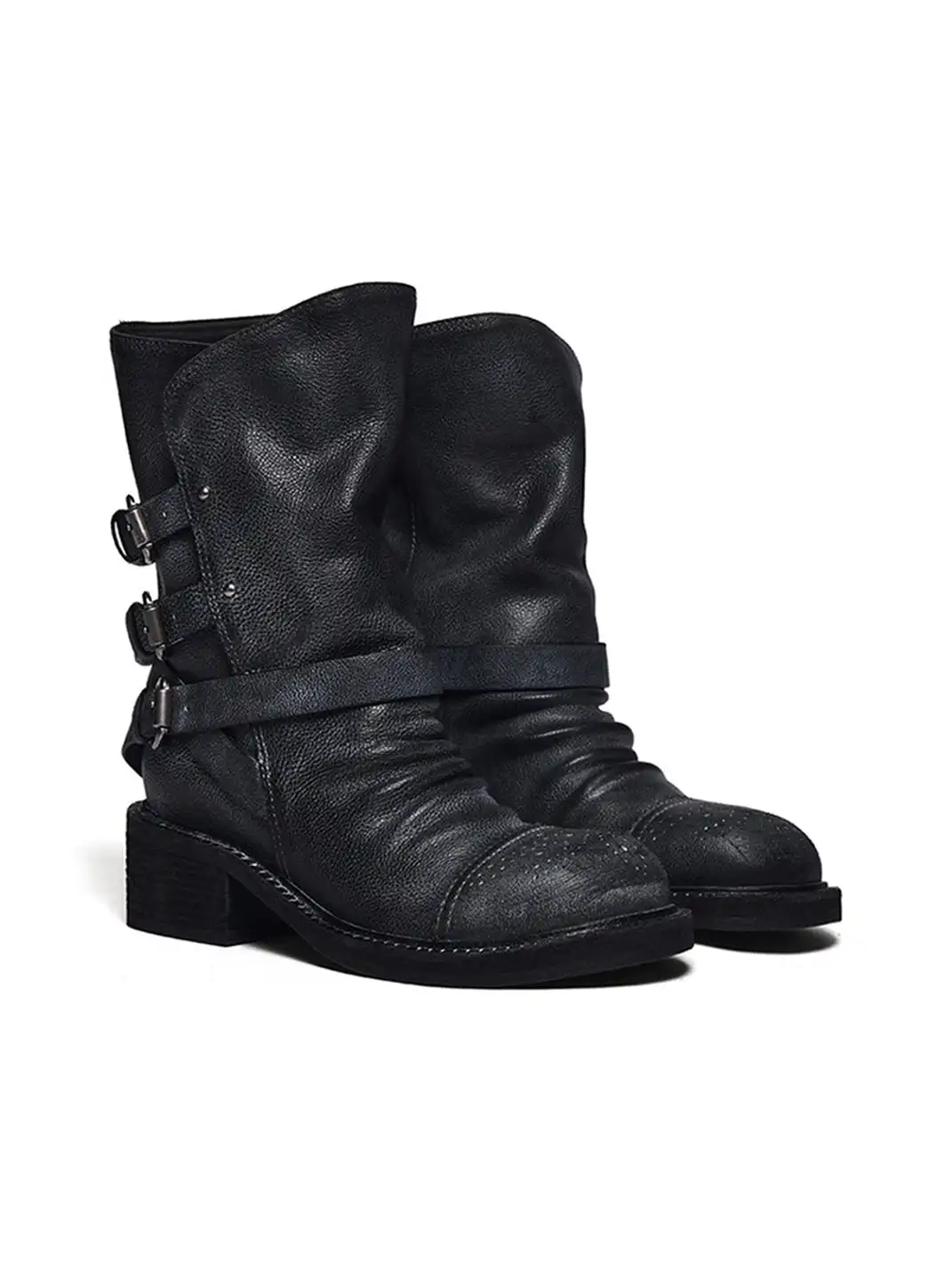 Arcadiagyal | Distressed Vintage Ankle Boots