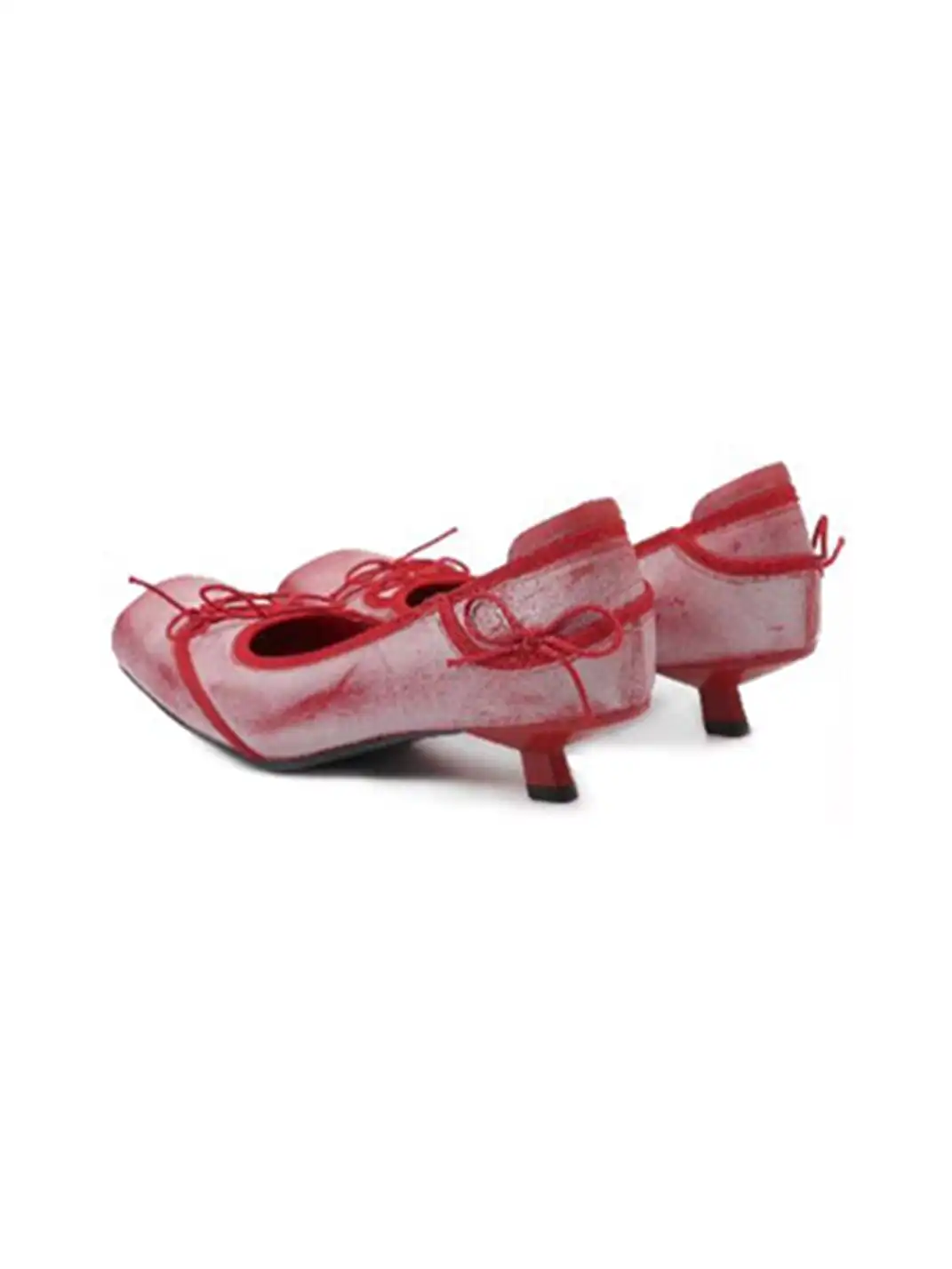 UBORYA | High-Heeled Square-Toe Ballet Flats