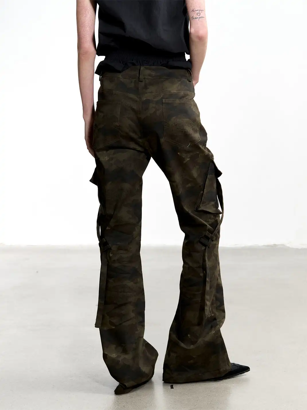 Razorr | Camouflage Multi-Pocket Cargo Trousers