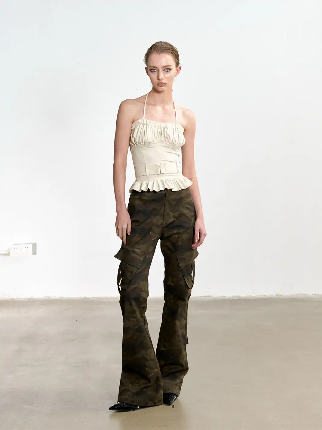 Razorr | Camouflage Multi-Pocket Cargo Trousers