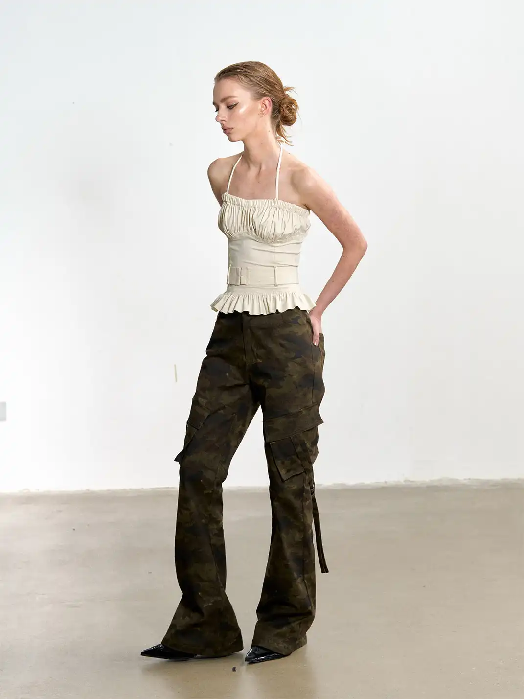 Razorr | Camouflage Multi-Pocket Cargo Trousers