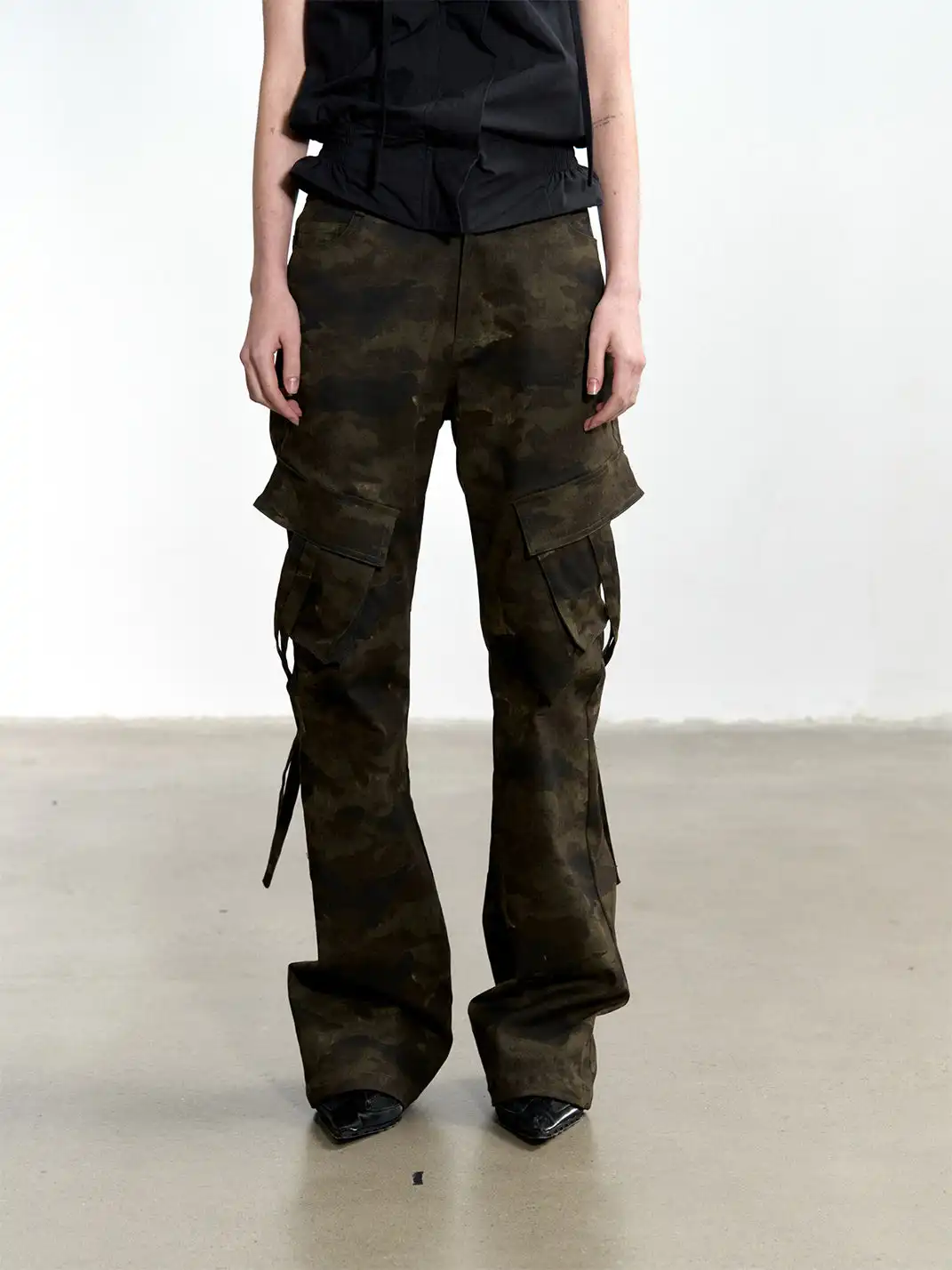 Razorr | Camouflage Multi-Pocket Cargo Trousers