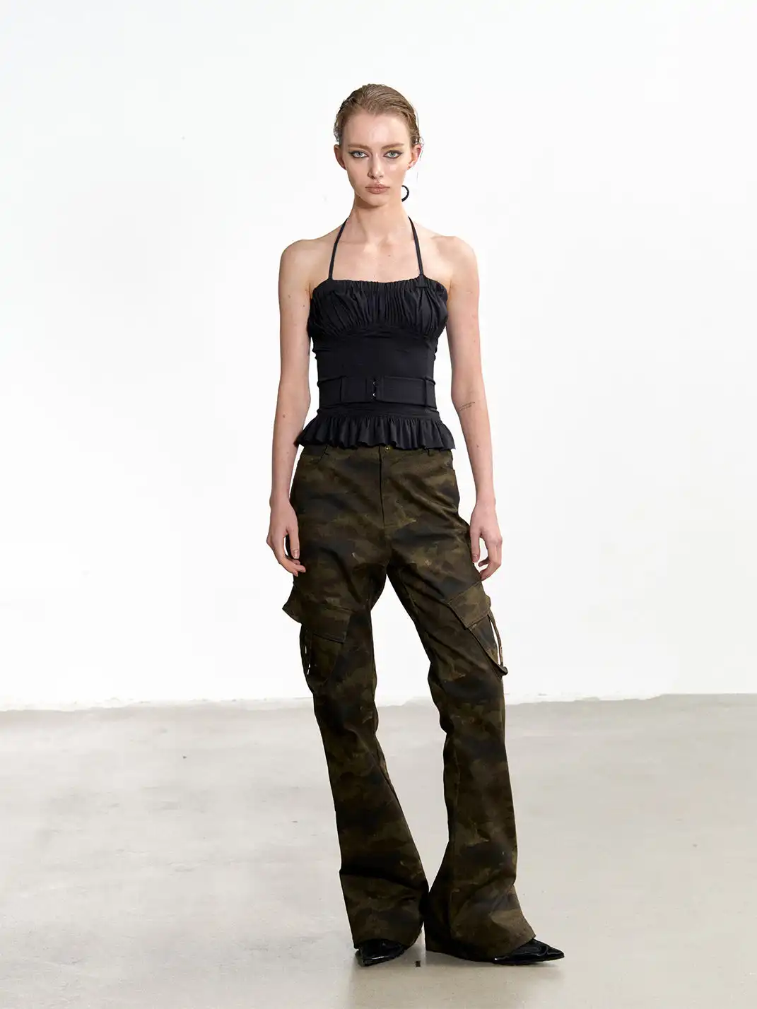 Razorr | Camouflage Multi-Pocket Cargo Trousers