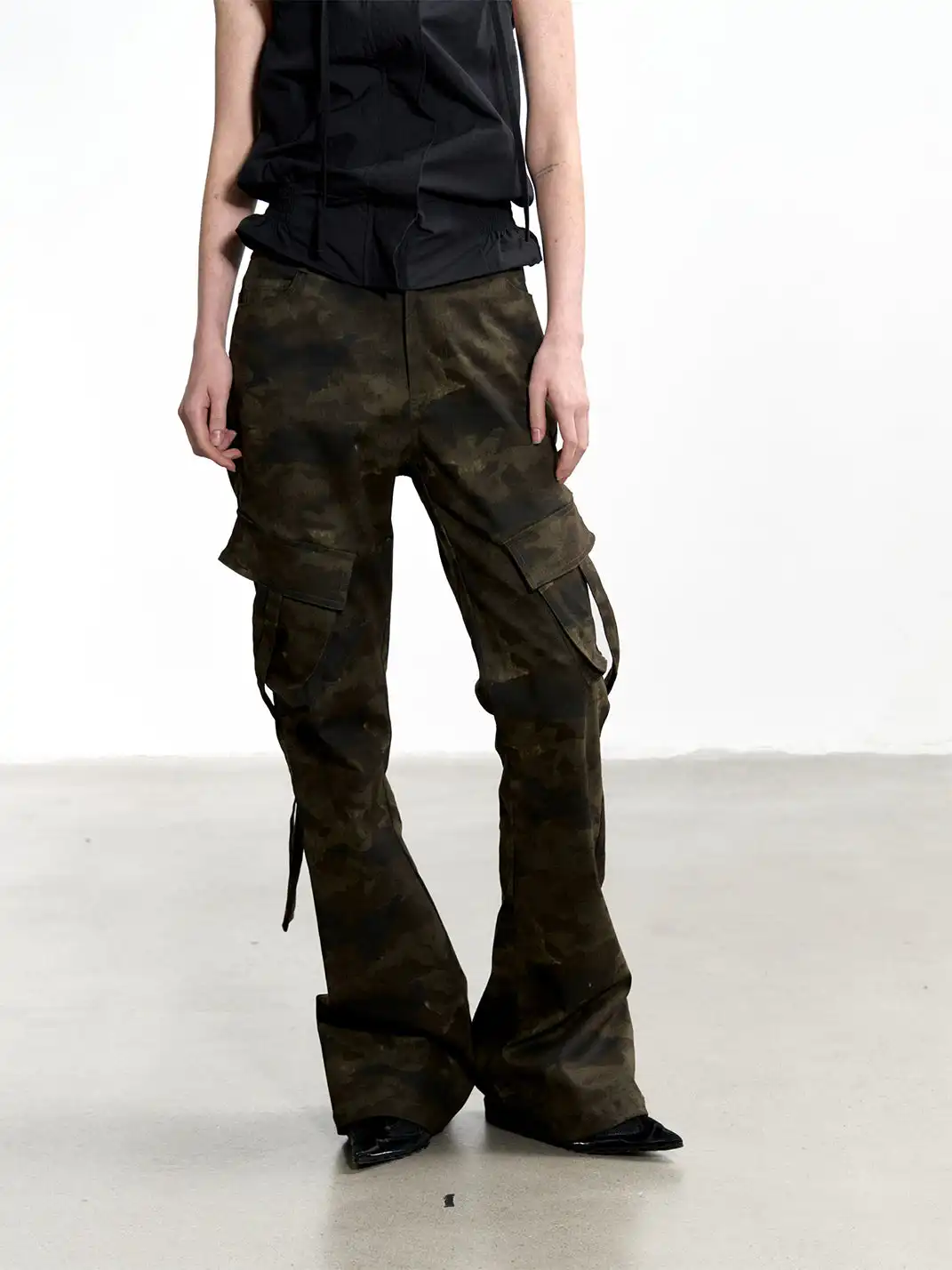 Razorr | Camouflage Multi-Pocket Cargo Trousers