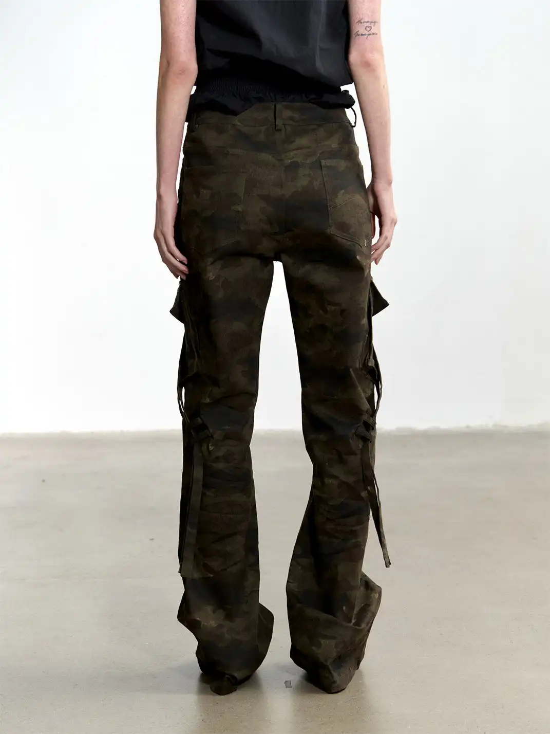 Razorr | Camouflage Multi-Pocket Cargo Trousers