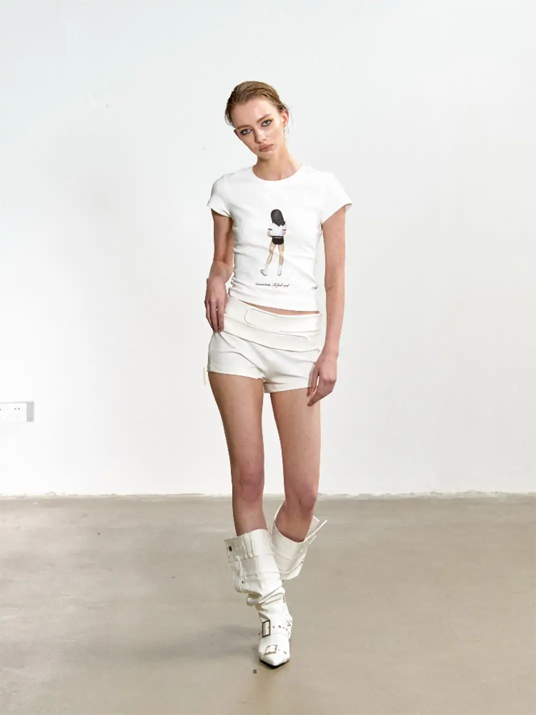 Razorr | Belt-Up Bodycon Shorts