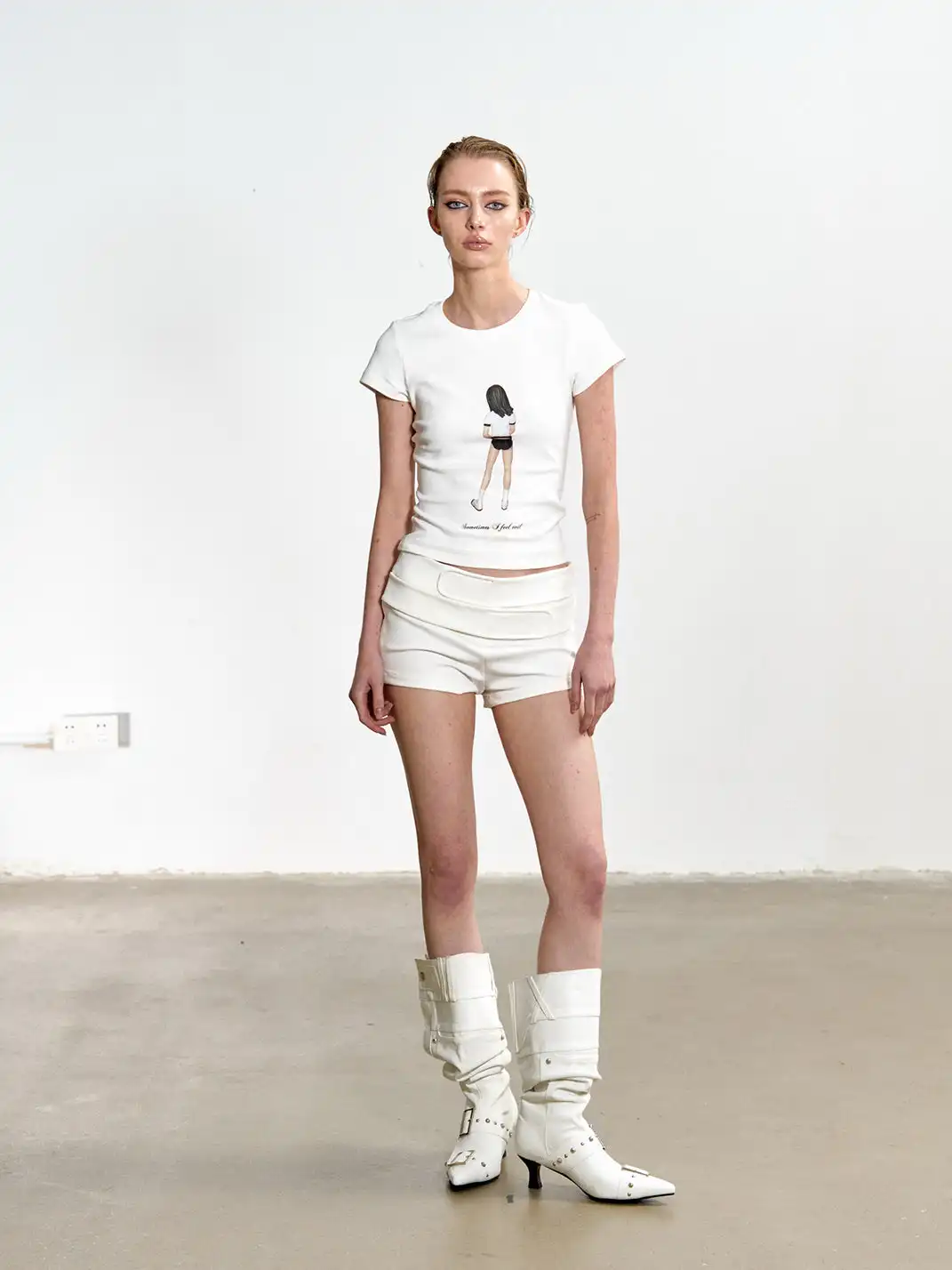 Razorr | Belt-Up Bodycon Shorts