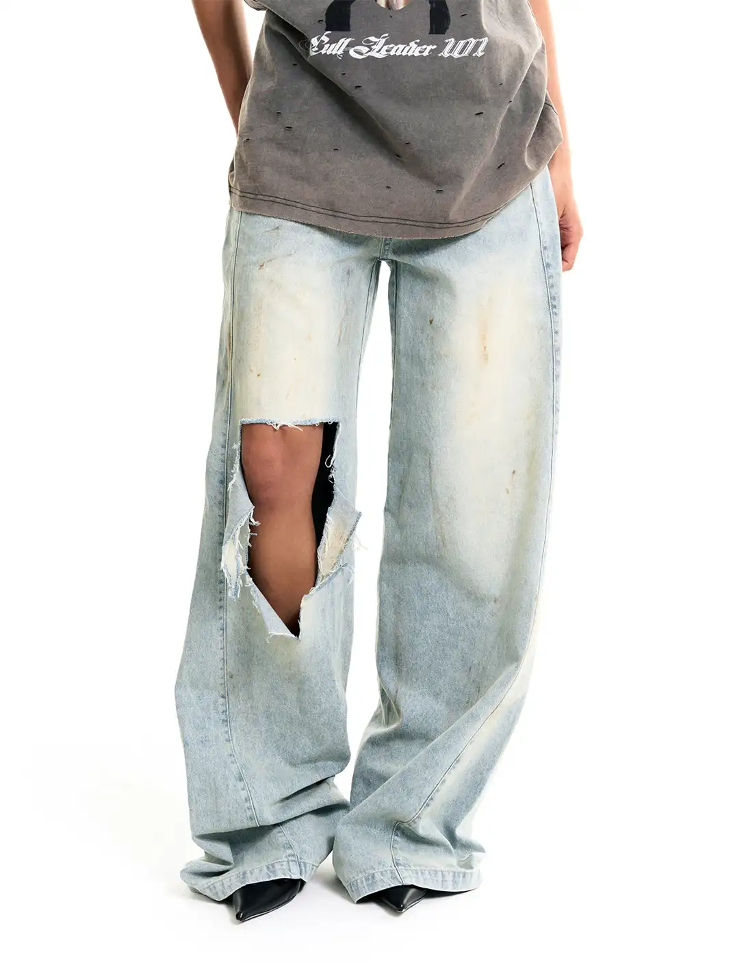 Razorr | Dirty Ripped Jeans