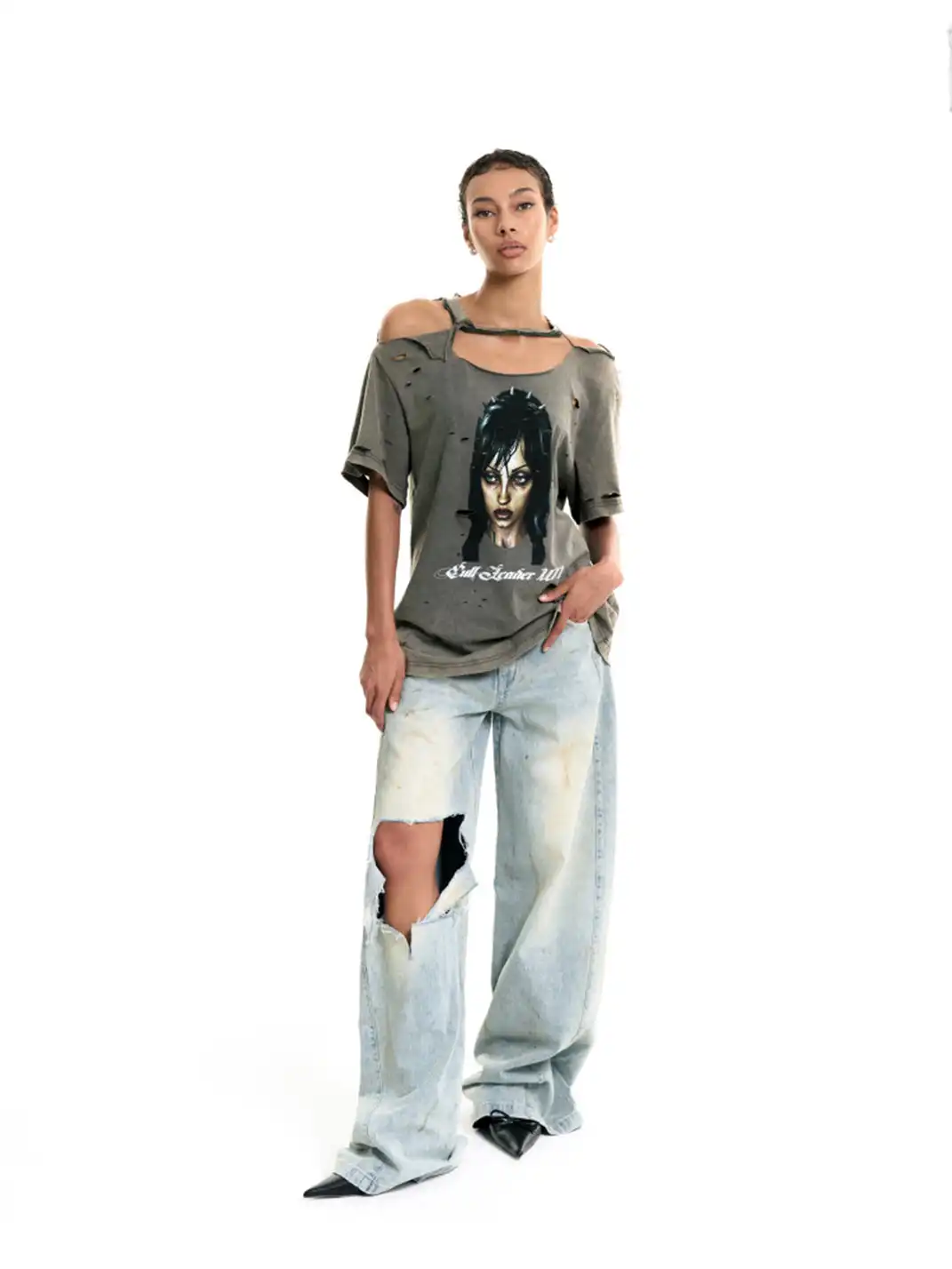 Razorr | Dirty Ripped Jeans