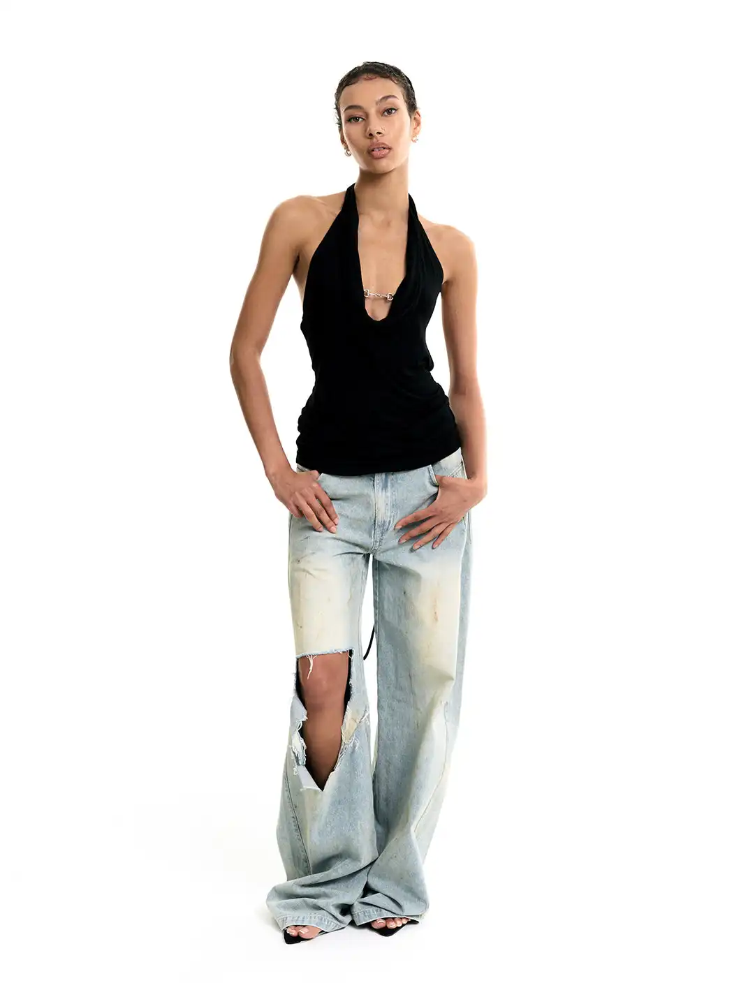 Razorr | Dirty Ripped Jeans