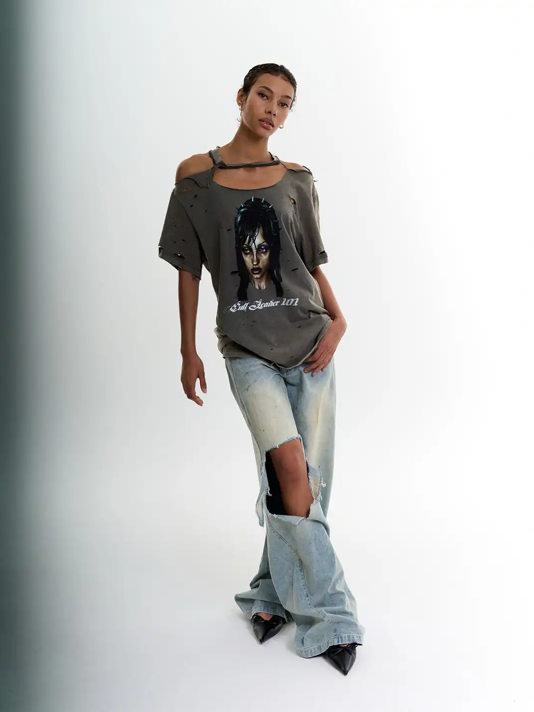 Razorr | Dirty Ripped Jeans