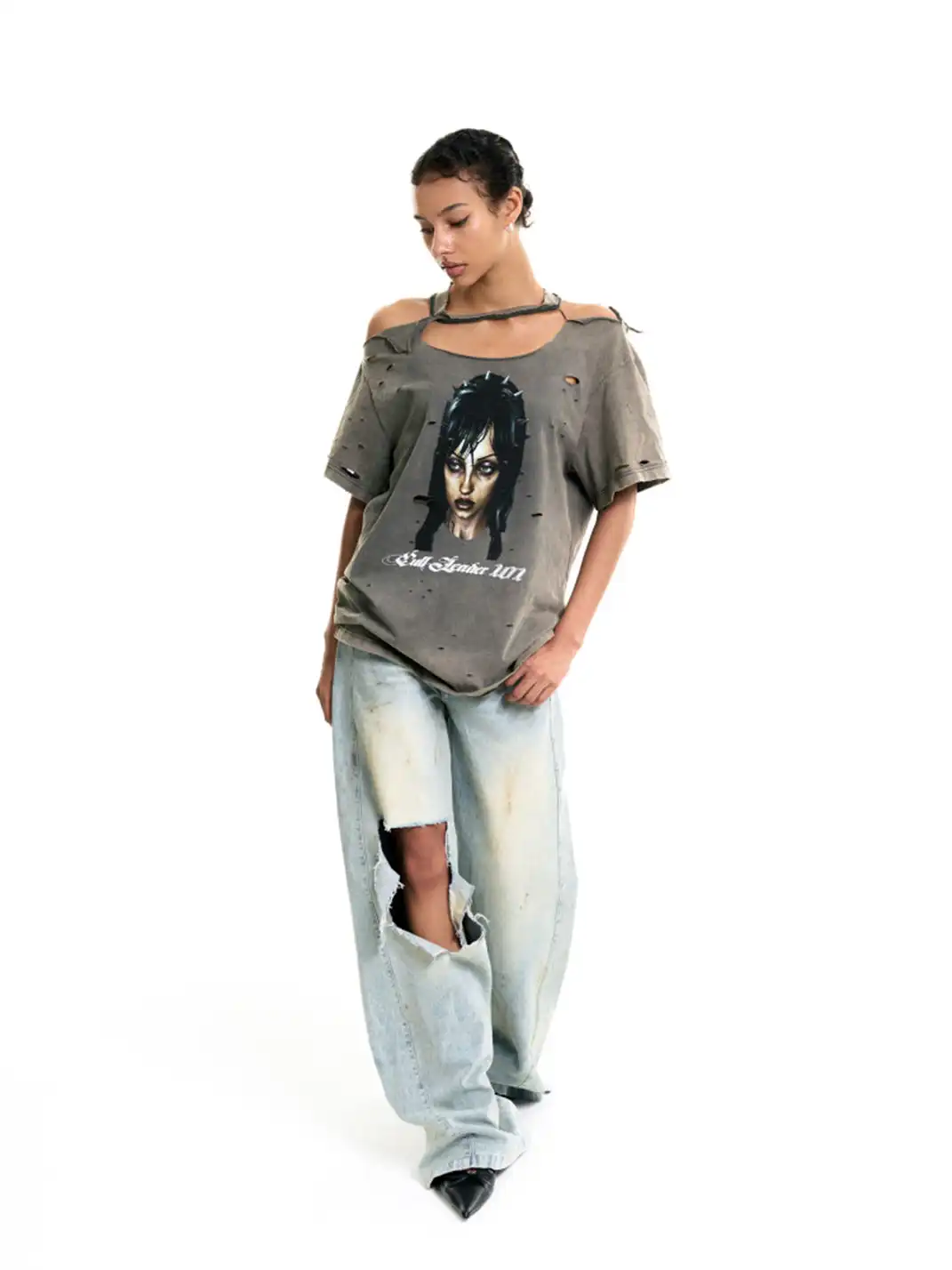 Razorr | Dirty Ripped Jeans