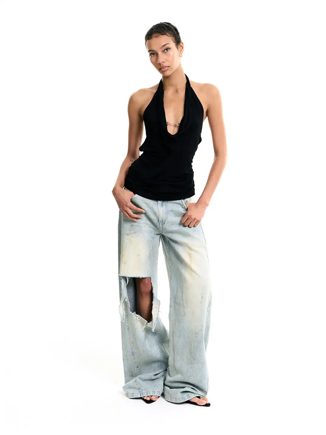 Razorr | Dirty Ripped Jeans