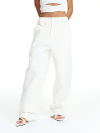 Razorr | Pure Cotton Straight-Leg Wide-Leg Casual Pants