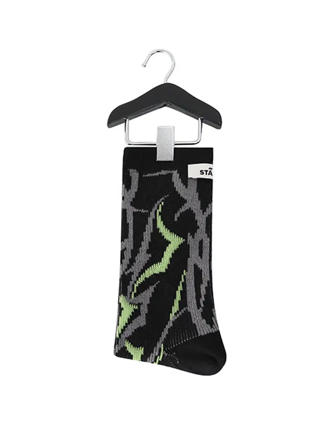 STAFFONLY | Thorn Jacquard Mid-Calf Socks