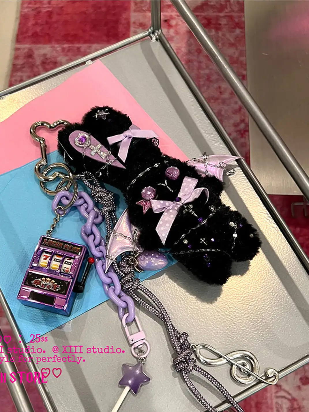 XIII STORE | Handmade Gothic Punk Rabbit Pendant