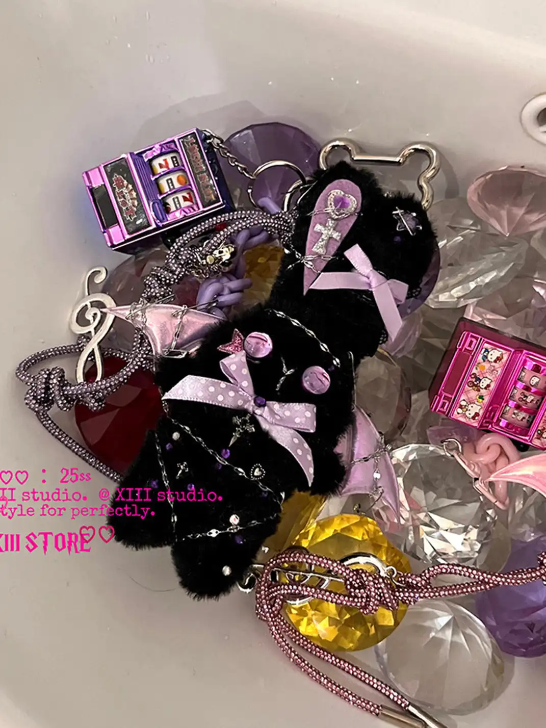 XIII STORE | Handmade Gothic Punk Rabbit Pendant