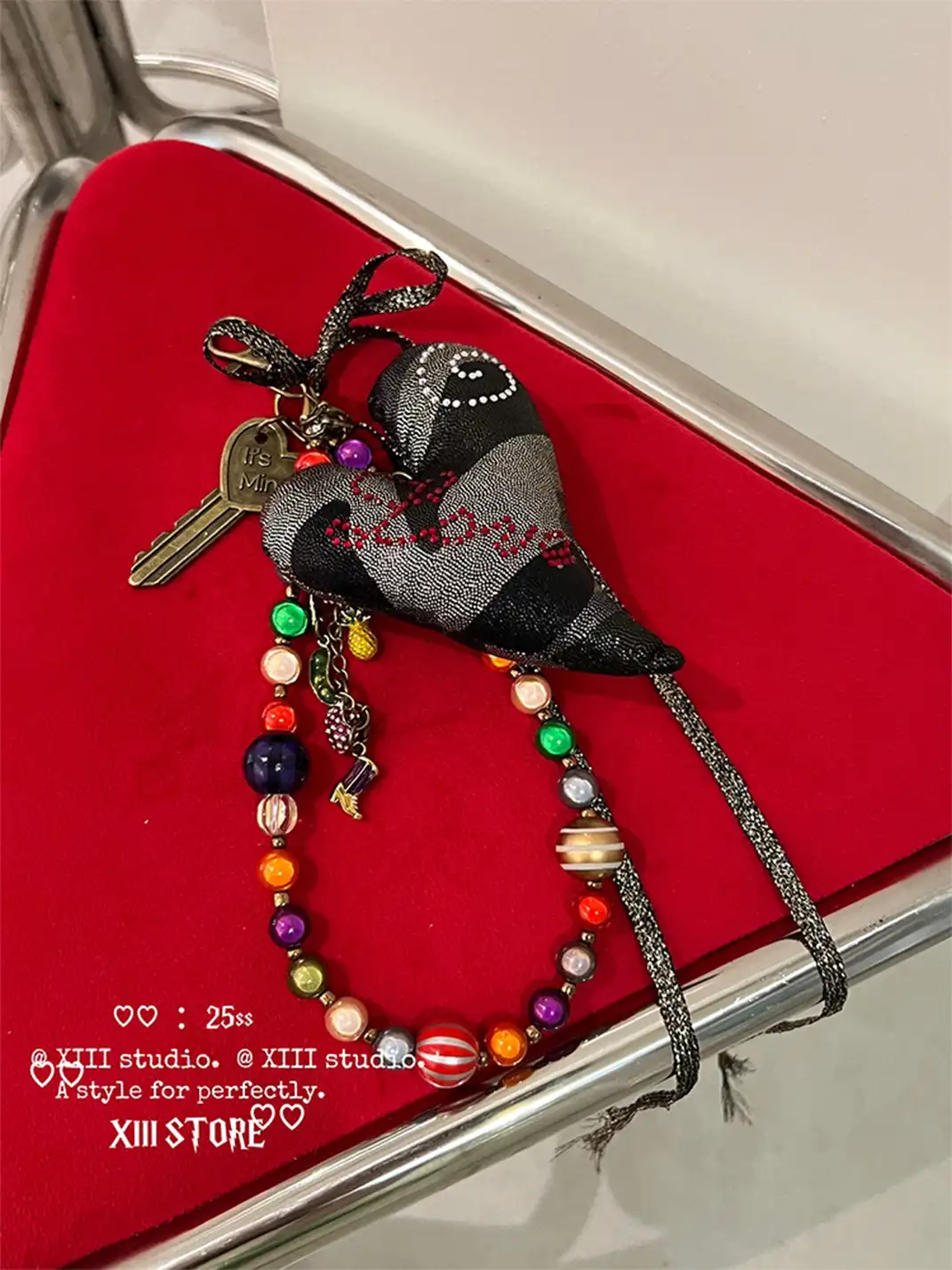 XIII STORE | Camouflage Heart Pendant