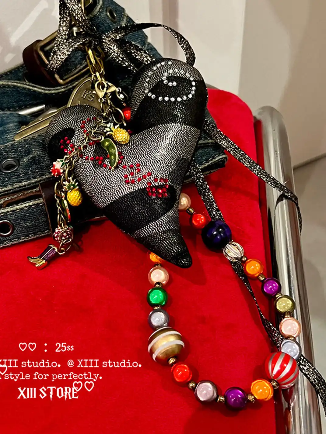 XIII STORE | Camouflage Heart Pendant