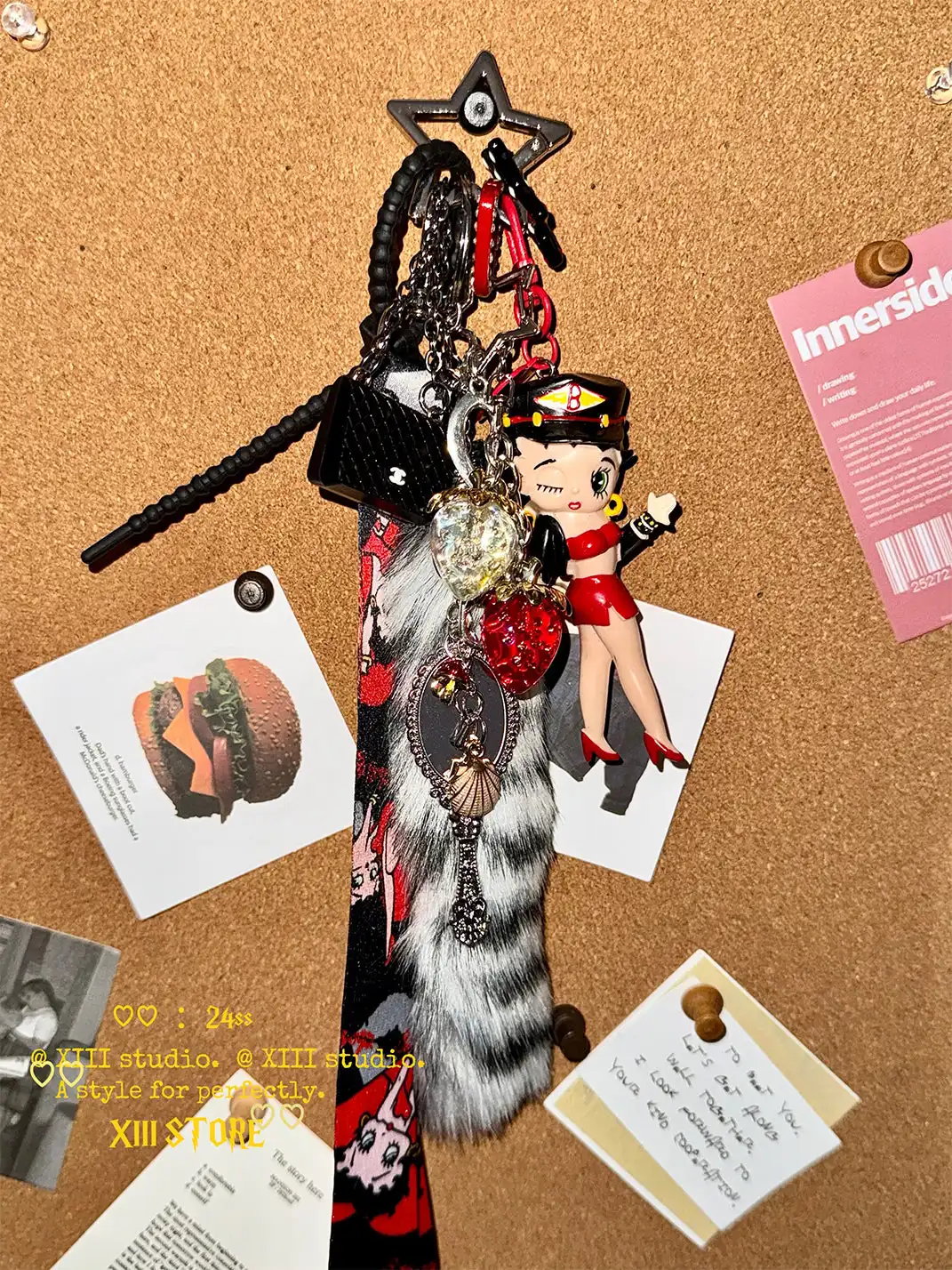 XIII STORE | Plush Betty Keychain
