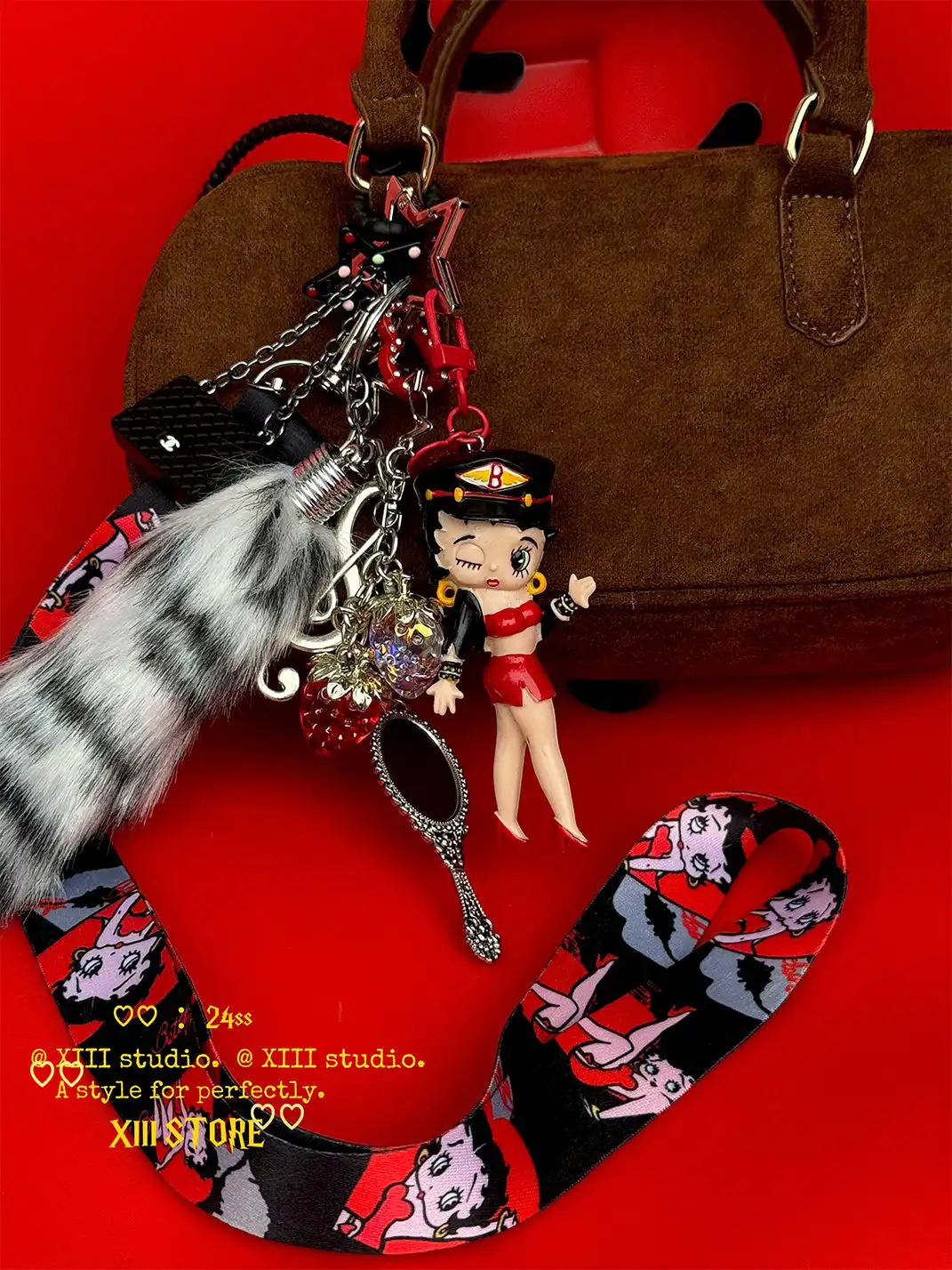 XIII STORE | Plush Betty Keychain