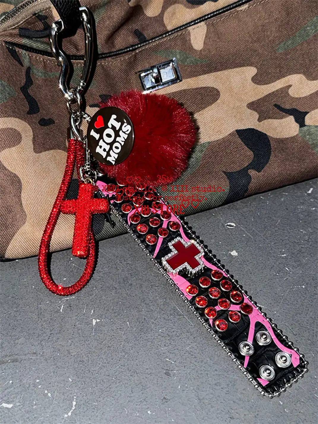 XIII STORE | Cross Plush Pendant