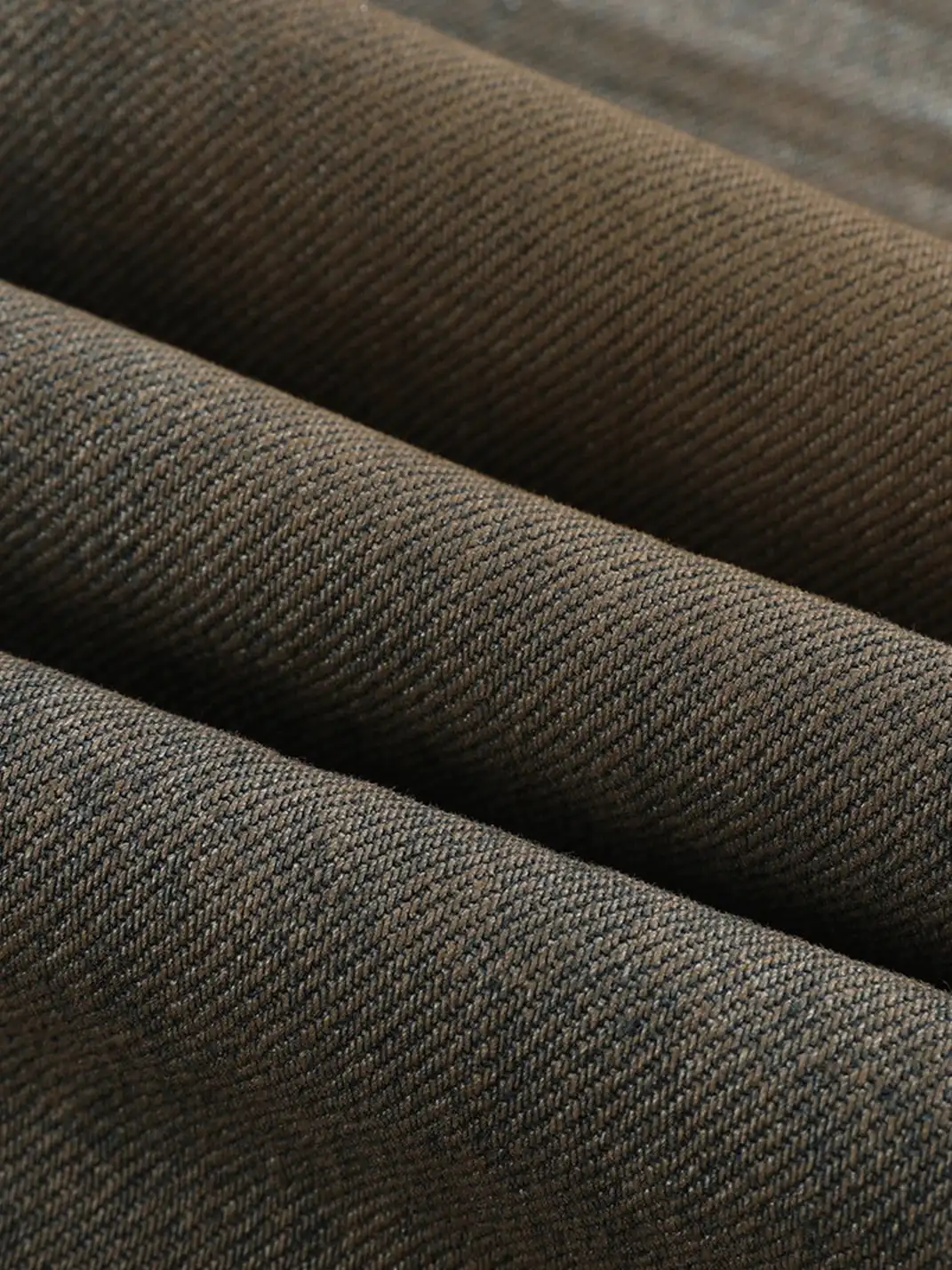 noEmosen | Silver-Plated Batik Slanted Placket Jeans