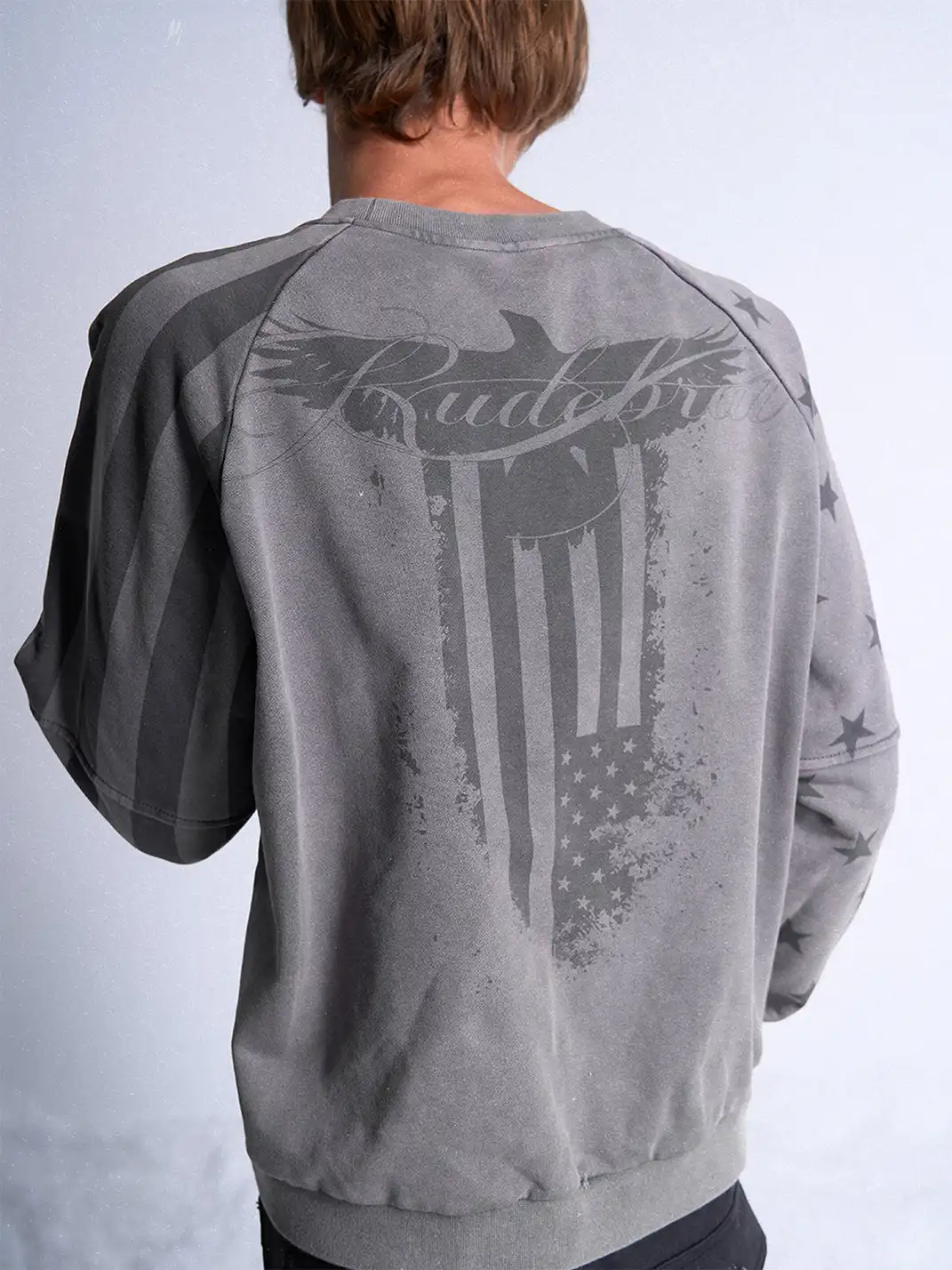 noEmosen | Stars And Eagle All-Over Print Sweatshirt