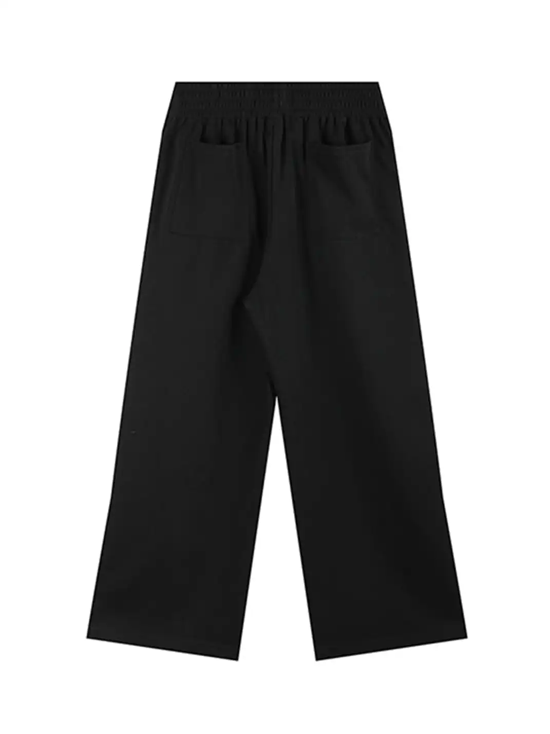 noEmosen | Slogan Ribbon Straight-Leg Sweatpants