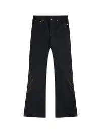 noEmosen | Totem Chain Embroidered Jeans