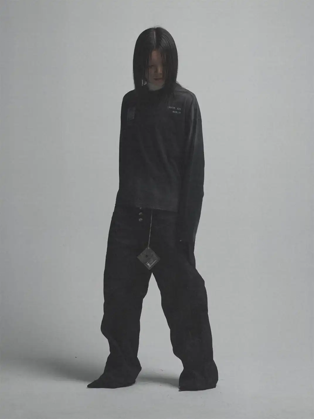 noEmosen | Prisoner Print Long-Sleeve T-Shirt