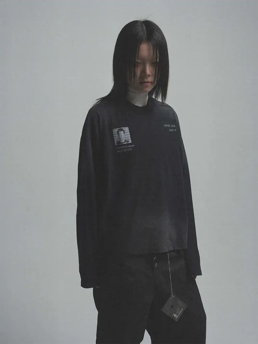 noEmosen | Prisoner Print Long-Sleeve T-Shirt