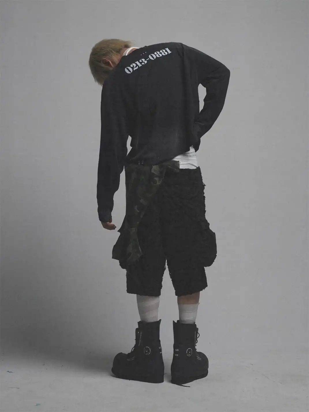 noEmosen | Prisoner Print Long-Sleeve T-Shirt