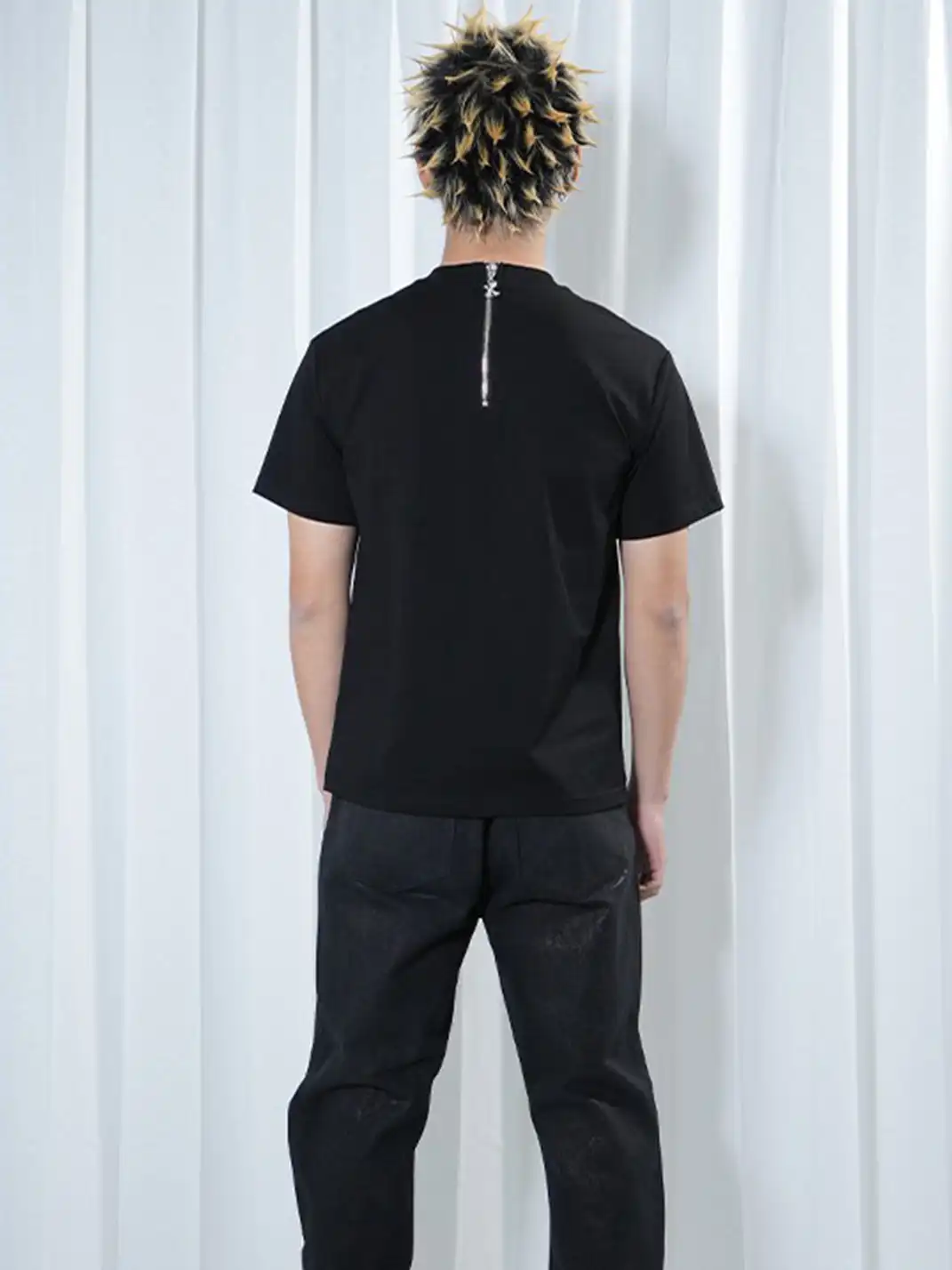 Vinkid | Cross Zipper Short Sleeve