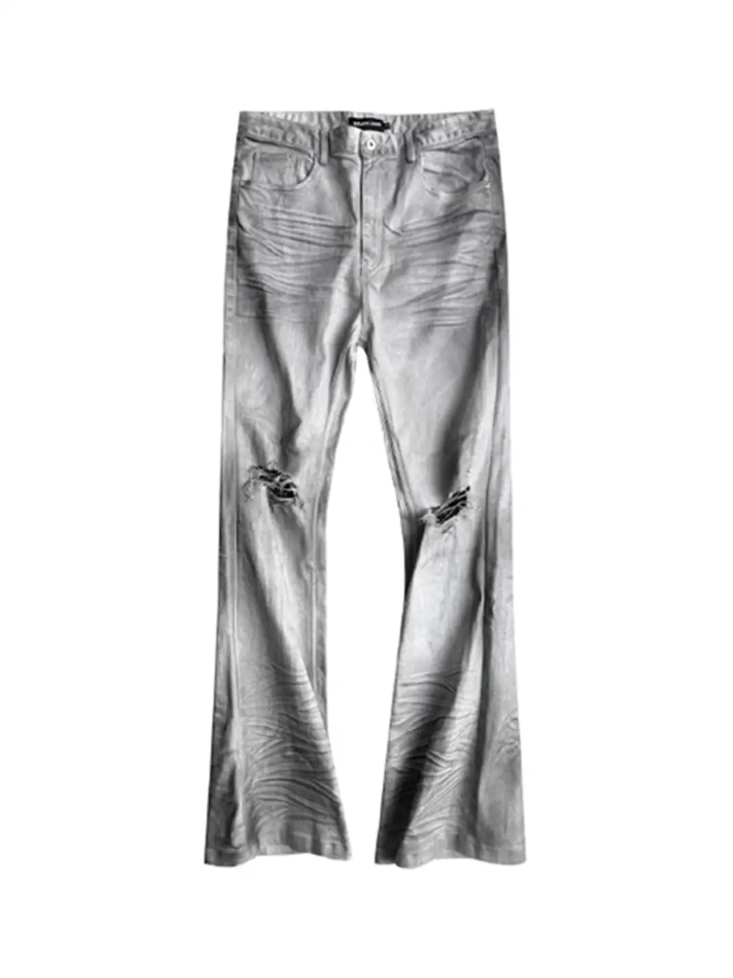 GOJOYJINNI | Dirty Distressed Whiskered Jeans