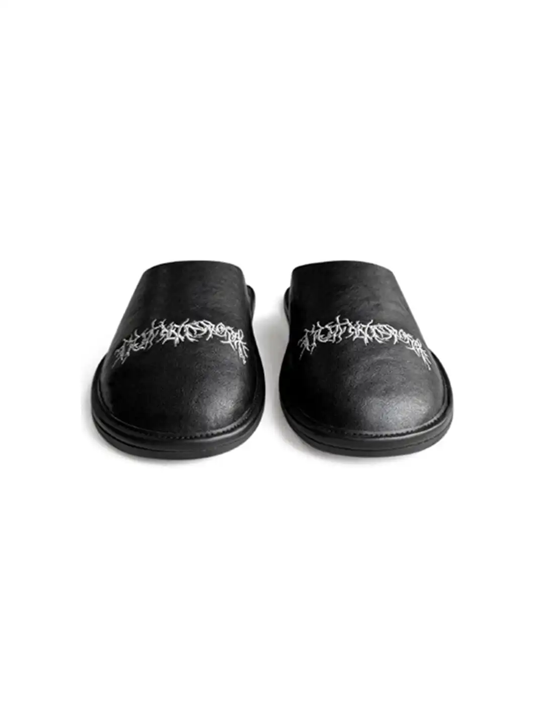 GOJOYJINNI | Embroidered Cowhide Slippers