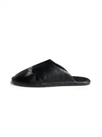 GOJOYJINNI | Embroidered Cowhide Slippers